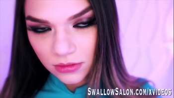 Минет с проглотом порно видео
